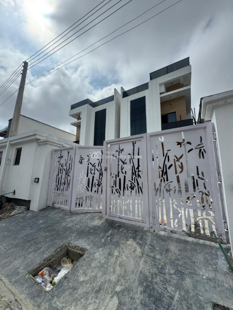 Gigantic 5 Bedroom Detached Duplex with Rooftop Swimming Pool, with Gym,pool,cimena Chevron Toll Gate, Orchid Road, Lekki, Lagos, Detached Duplex for Sale