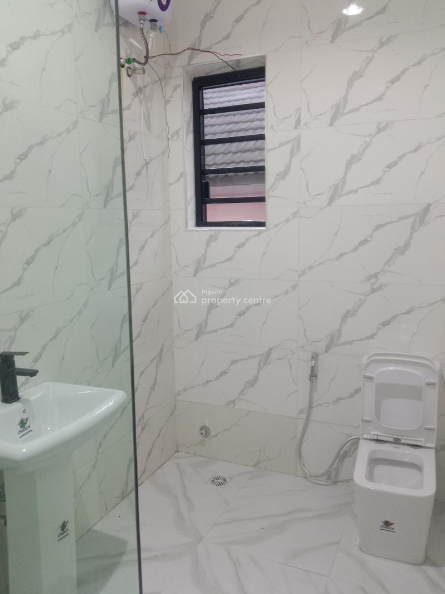 Standard 2 Bedroom Flats New House at Cooperative Estate, Cooperative Estate at Badore Road, Ajah, Lagos, Semi-detached Duplex for Rent
