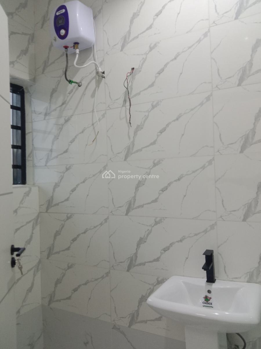 Standard 2 Bedroom Flats New House at Cooperative Estate, Cooperative Estate at Badore Road, Ajah, Lagos, Semi-detached Duplex for Rent