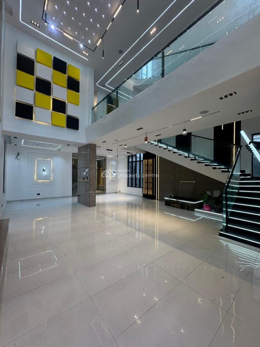 Aesthetically Pleasing 6 Bedroom Detached Duplex with Rooftop, Within The Most Prestigious Estate in Chevron, Lekki, Lagos, Detached Duplex for Sale