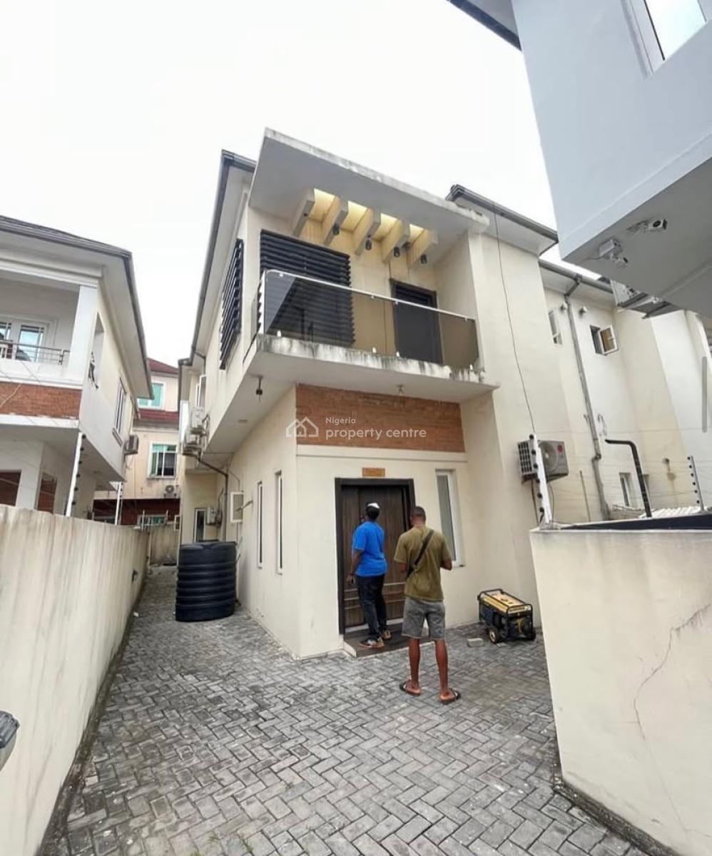 4 Bedroom Semi Detached Duplex with B.q, Idado, Lekki, Lagos, Semi-detached Duplex for Sale