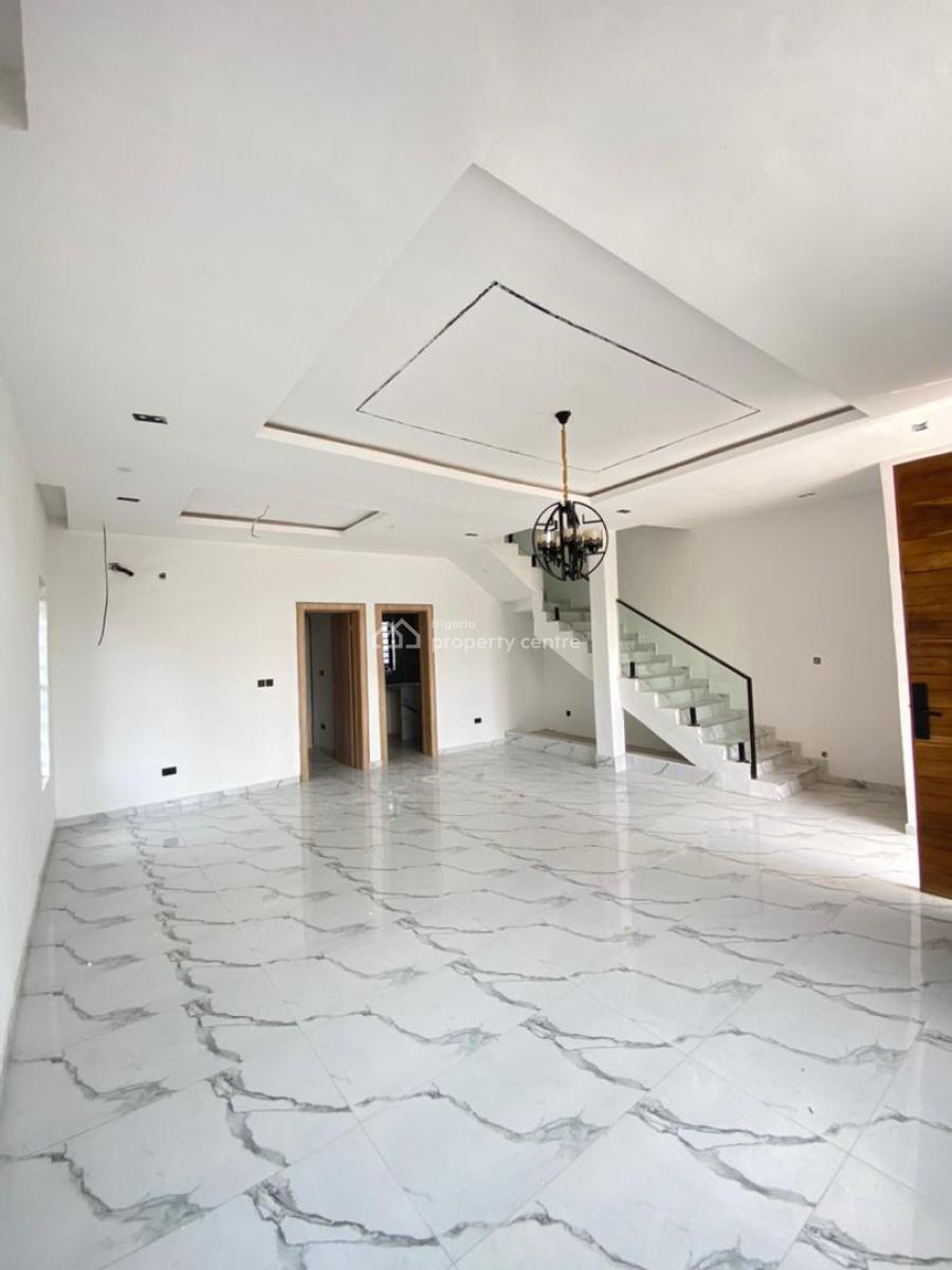 Brand New 4 Bedroom Terrace Duplex with Self Compound in an Estate, Idado Estate, Idado, Lekki, Lagos, Terraced Duplex for Sale