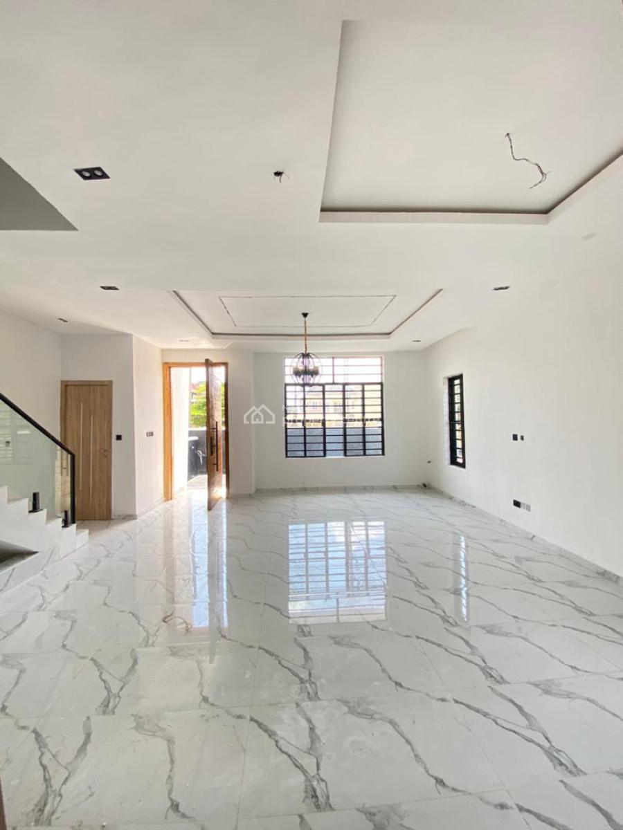 Brand New 4 Bedroom Terrace Duplex with Self Compound in an Estate, Idado Estate, Idado, Lekki, Lagos, Terraced Duplex for Sale