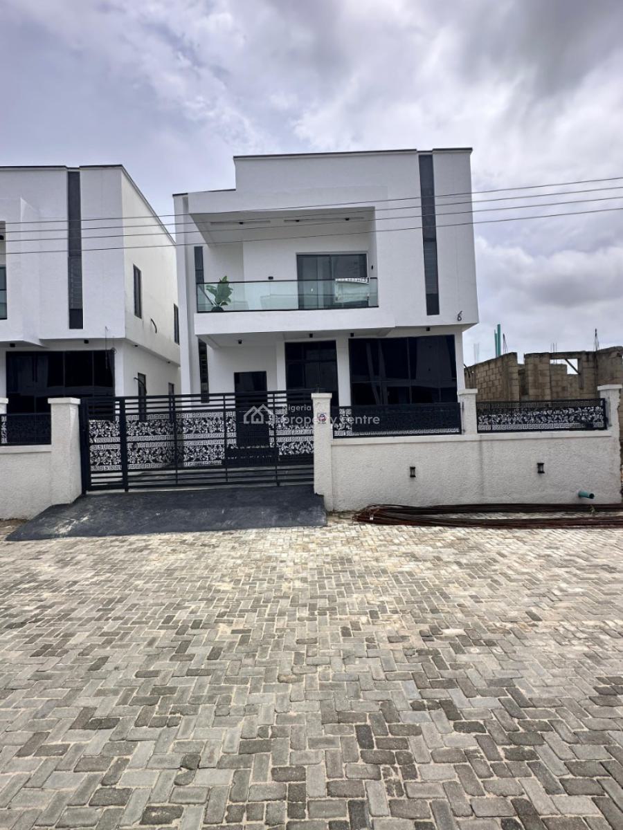 Contemporary Finished 4bedroom Fully Detached Duplex, Ajah, Lekki, Lagos, Detached Duplex for Sale