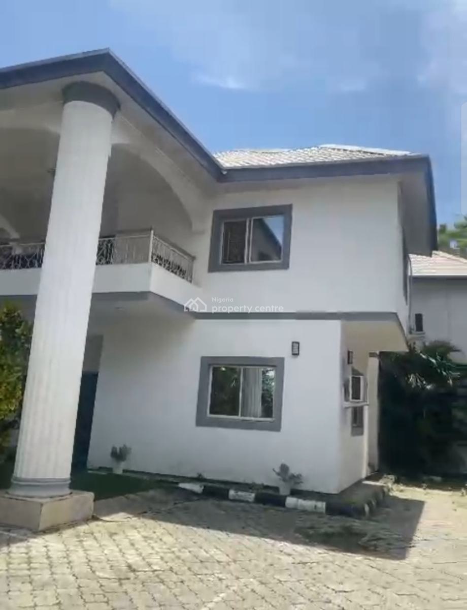 a 6 Bedroom Fully Detached Duplex with 2 Units of  One Bedroom Bq, Main, Maitama District, Abuja, Detached Duplex for Rent