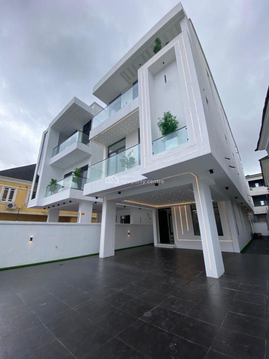 Magnificent 5 Bedroom Detached Duplex with in-house Swimming Pool, Within an Estate, Close to Atlantic Mall, Chevron Drive , Chevron, Lekki, Lagos, Detached Duplex for Sale
