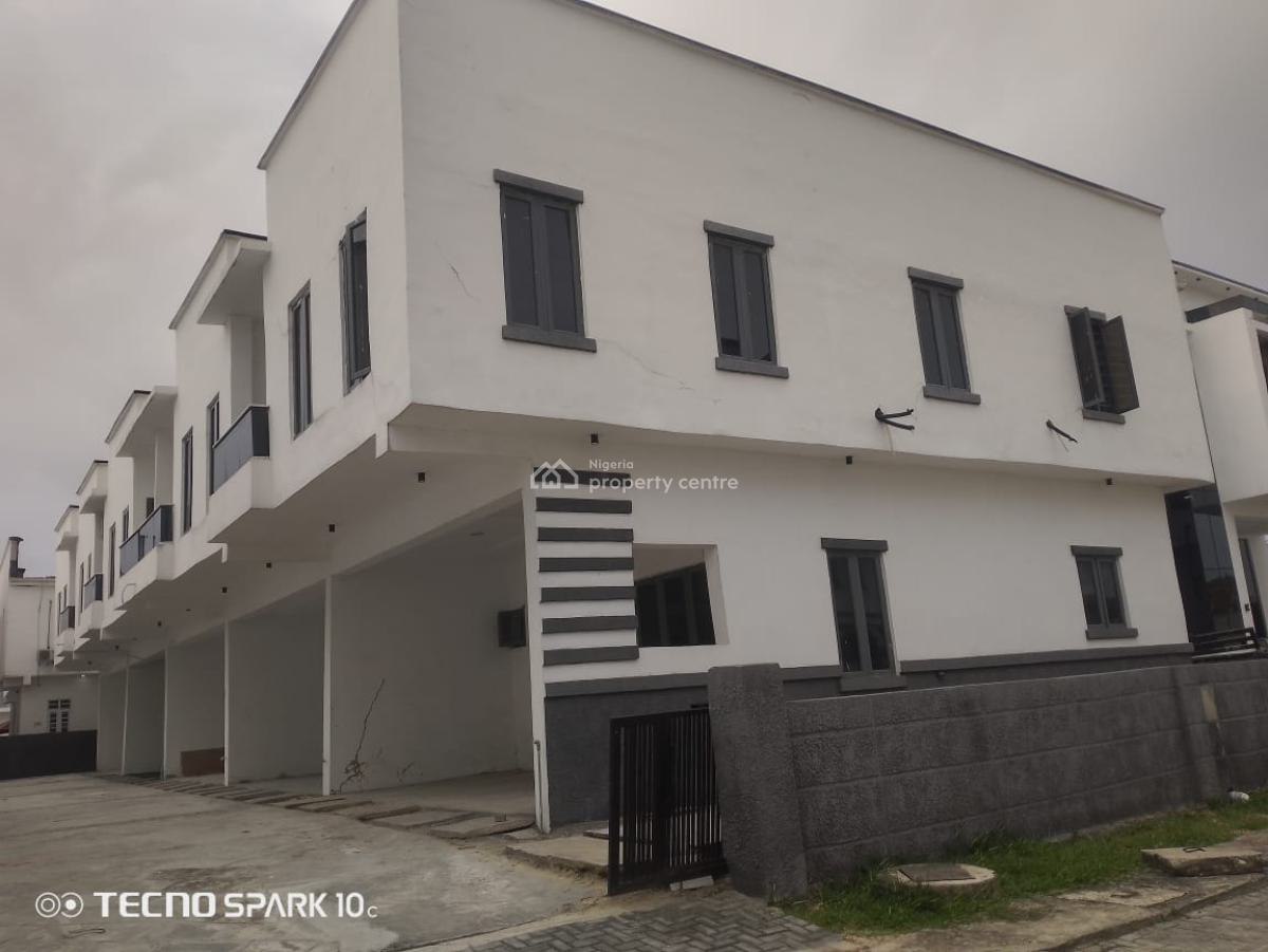 a 4 Bedroom Terrace Duplex with a Room Bq at Favour-hight Estate, Favour-hight Estate, Chevron Alternative Conservation, Lekki, Lagos, Lekki, Lagos, Terraced Duplex for Rent