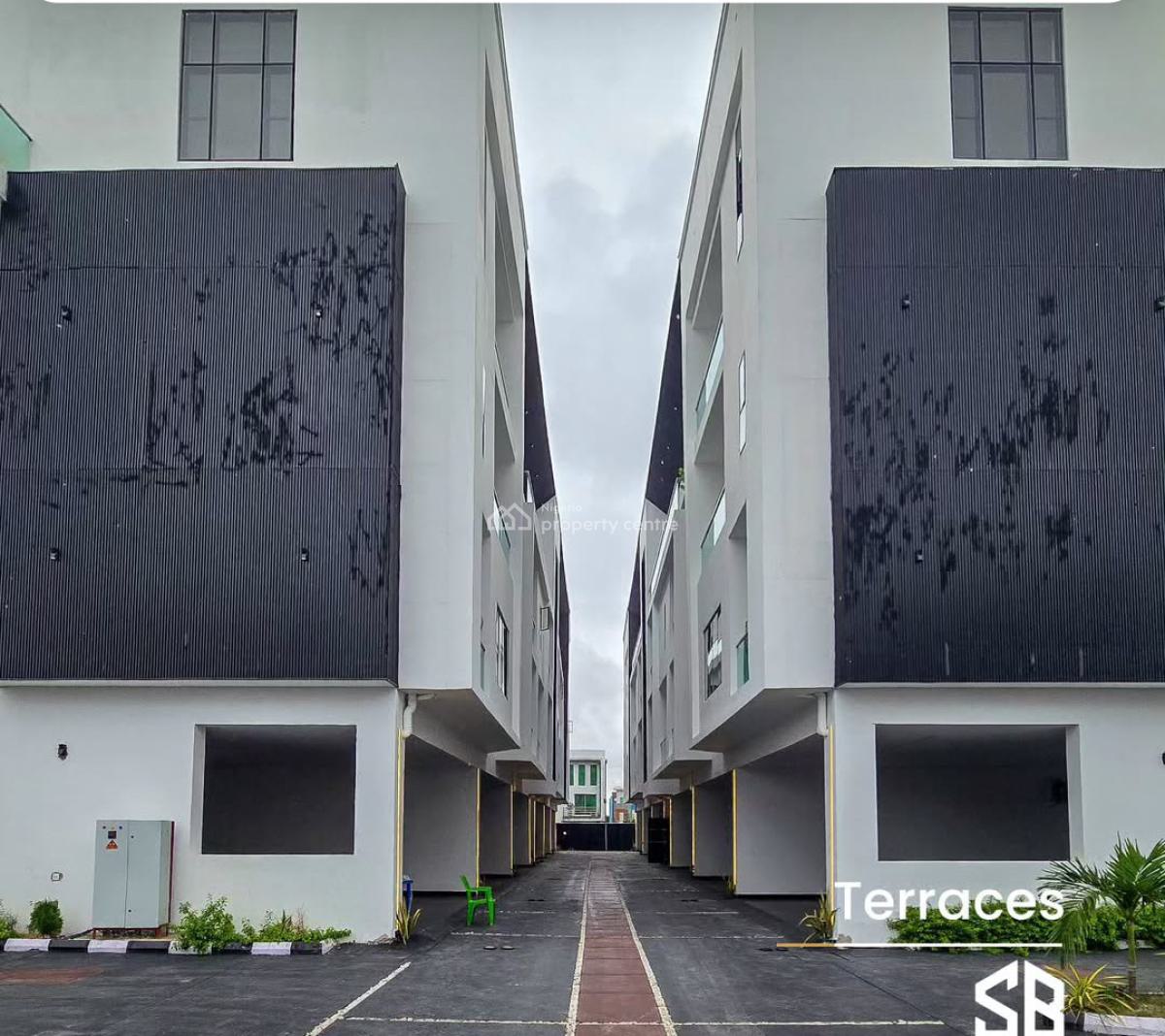 Newly Built 4bedroom Terrace Duplex with Bq at Ikate Right, Ikate By Meadow Hall School Road/nike Art Gallery Axis, Ikate Elegushi, Lekki, Lagos, Terraced Duplex for Sale