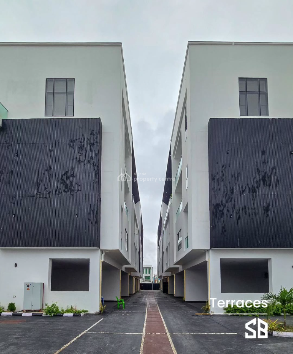 Newly Built 4bedroom Terrace Duplex with Bq at Ikate Right, Ikate By Meadow Hall School Road/nike Art Gallery Axis, Ikate Elegushi, Lekki, Lagos, Terraced Duplex for Sale