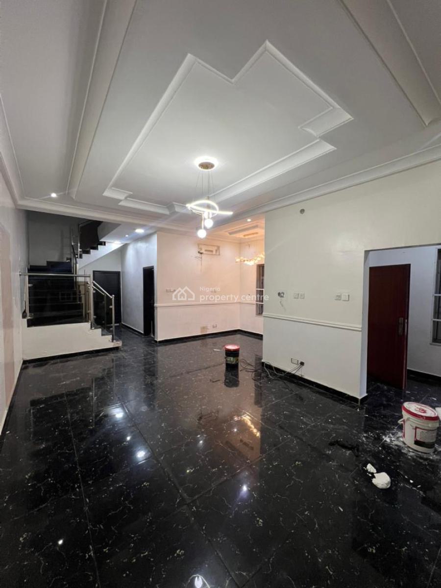 4 Bedroom Semi Detached Duplex + Bq, Chevron, Lekki, Lagos, Semi-detached Duplex for Rent