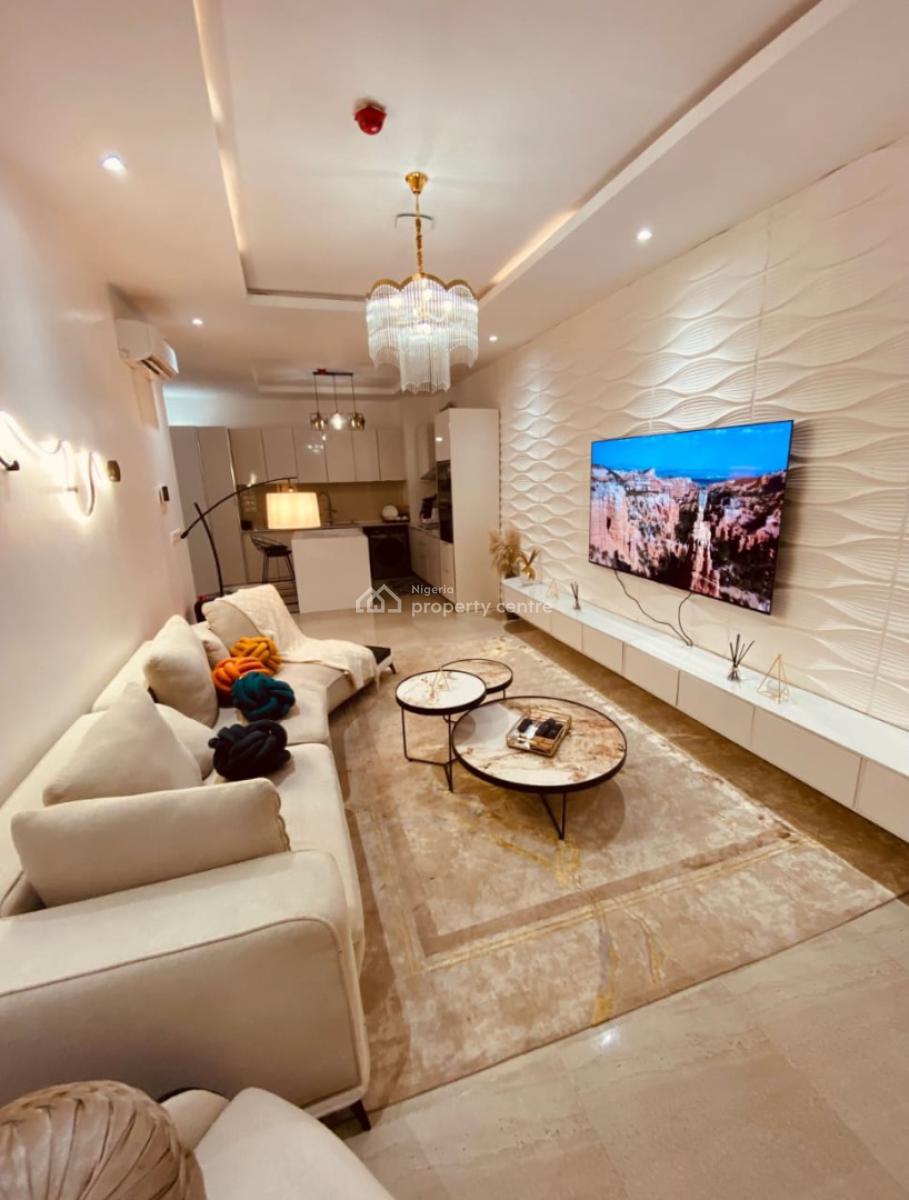 Luxury 2 Bedroom Apartment (high Rise X Waterview), Fola Osibo. Lekki Phase 1, Lekki, Lagos, Flat / Apartment Short Let