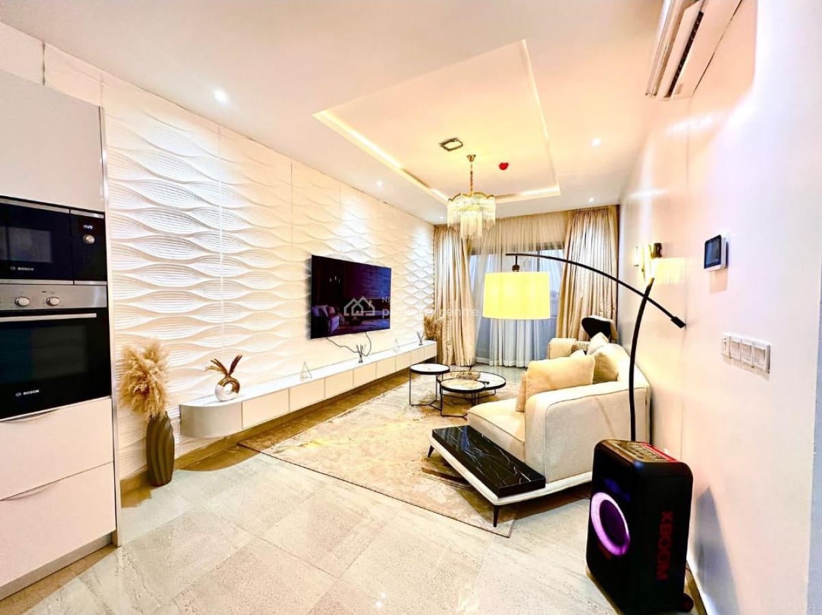 Luxury 2 Bedroom Apartment (high Rise X Waterview), Fola Osibo. Lekki Phase 1, Lekki, Lagos, Flat / Apartment Short Let