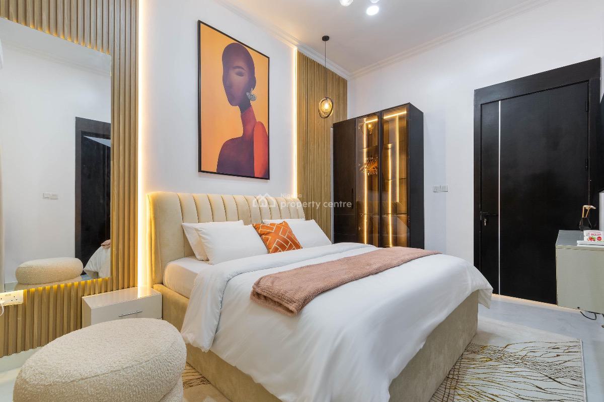 Luxury 2 Bedroom Apartment with Ps5 Balconies, Ikate, Lekki, Lagos, Flat / Apartment Short Let
