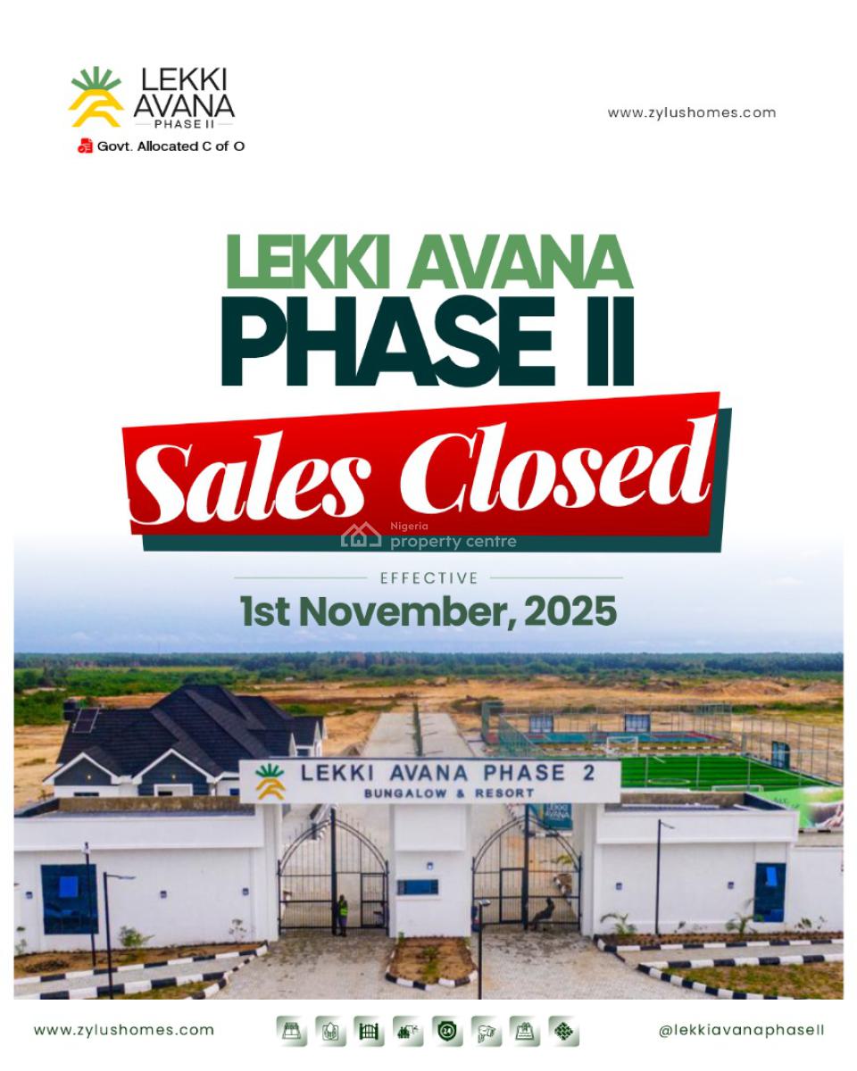 3 Bedroom Bungalow and Resort, Lekki Avana Bungalow and Resort Phase 2, Eleranigbe, Ibeju Lekki, Lagos, House for Sale