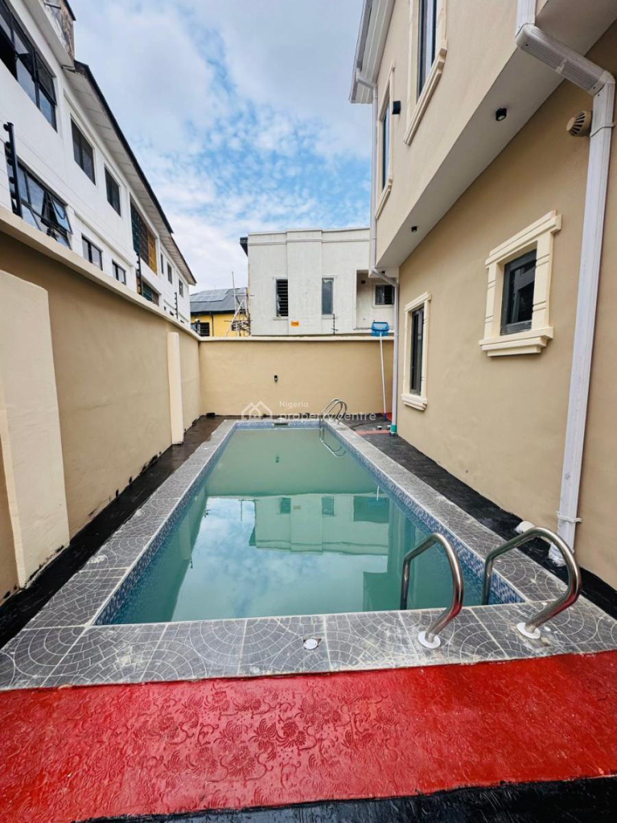 Gorgeously Built 4 Bedroom Detached W/ Pool & Bq in a Serene Estate, Ogba, Ikeja, Lagos, Detached Duplex for Sale