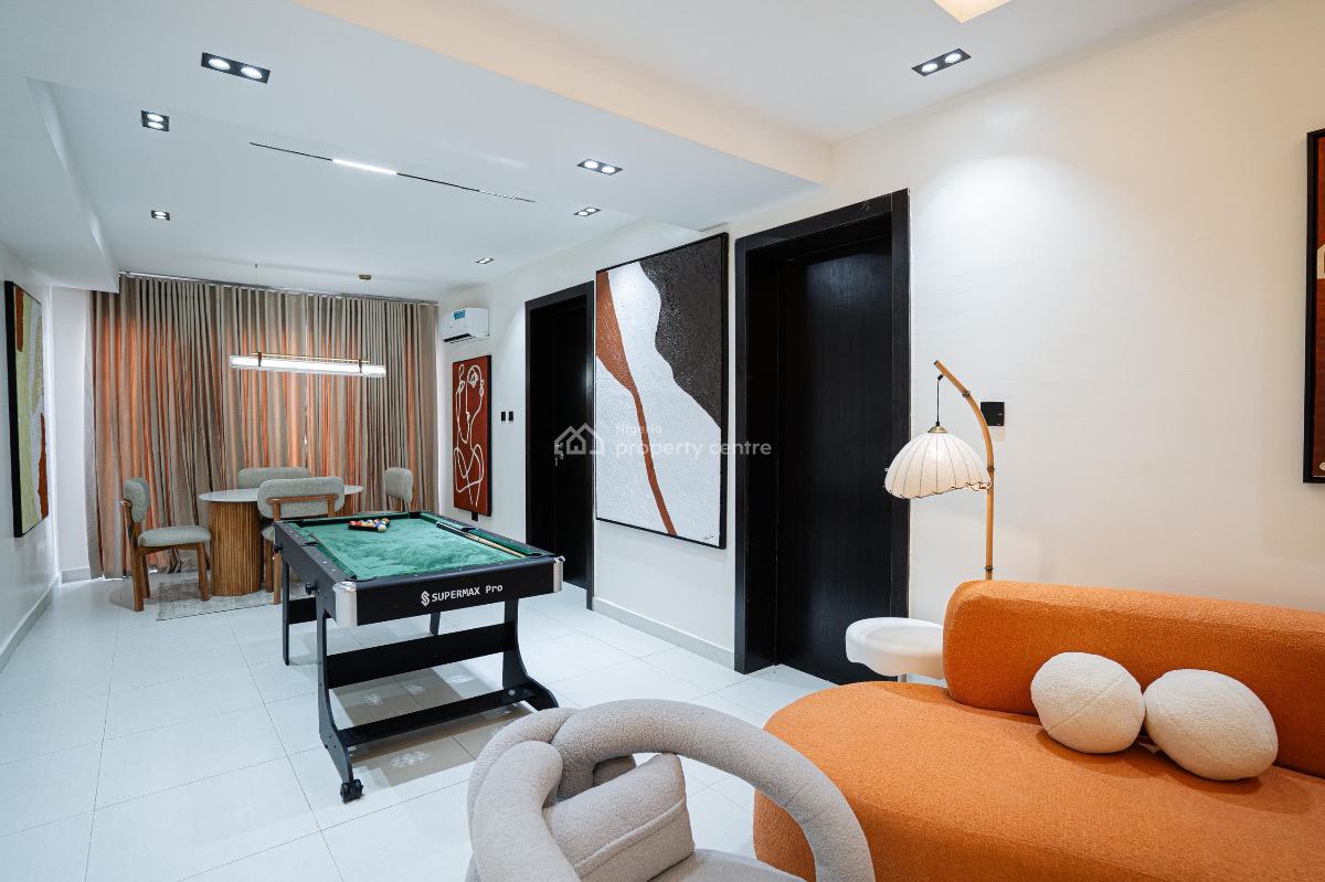 Luxury 2 Bedroom Apartment with Snooker & Ps5, Ikate, Lekki, Lagos, Flat / Apartment Short Let