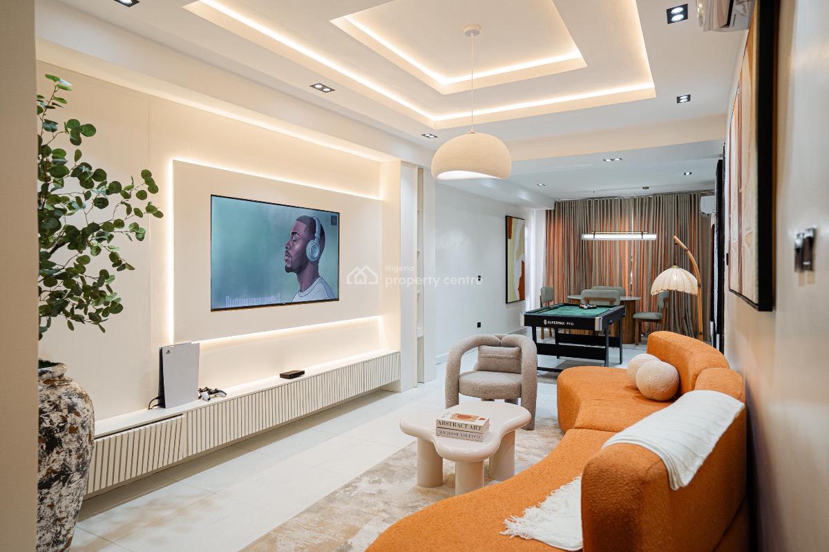 Luxury 2 Bedroom Apartment with Snooker & Ps5, Ikate, Lekki, Lagos, Flat / Apartment Short Let