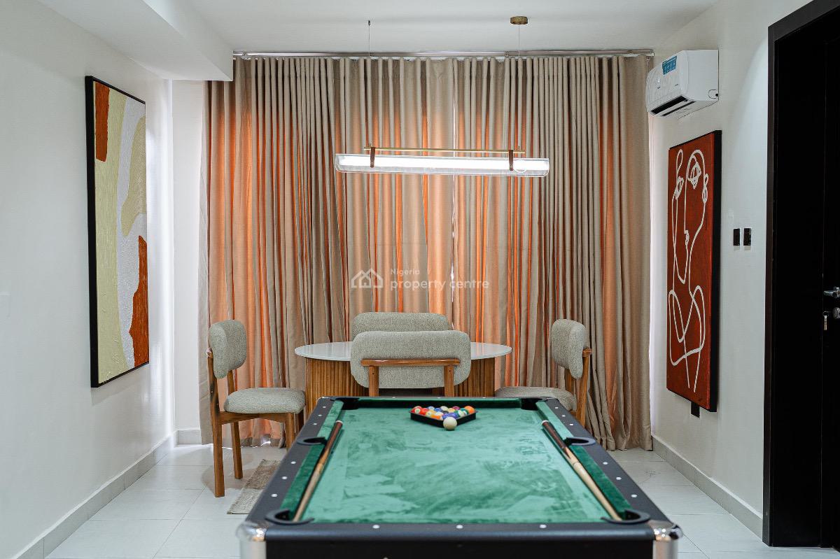 Luxury 2 Bedroom Apartment with Snooker & Ps5, Ikate, Lekki, Lagos, Flat / Apartment Short Let