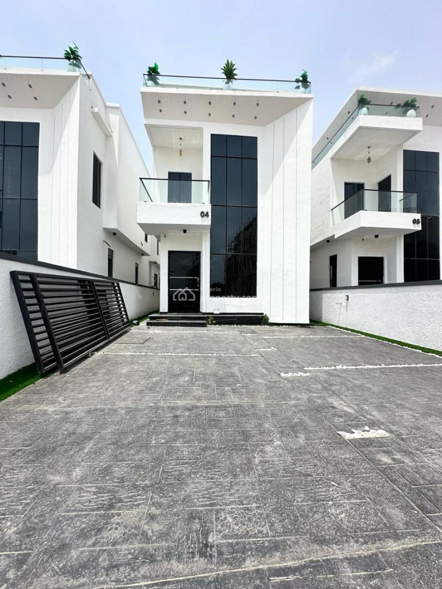 Luxurious Fully Detached  5bedroom with Swimming Pool and Bq, Osapa, Lekki, Lagos, Detached Duplex for Sale