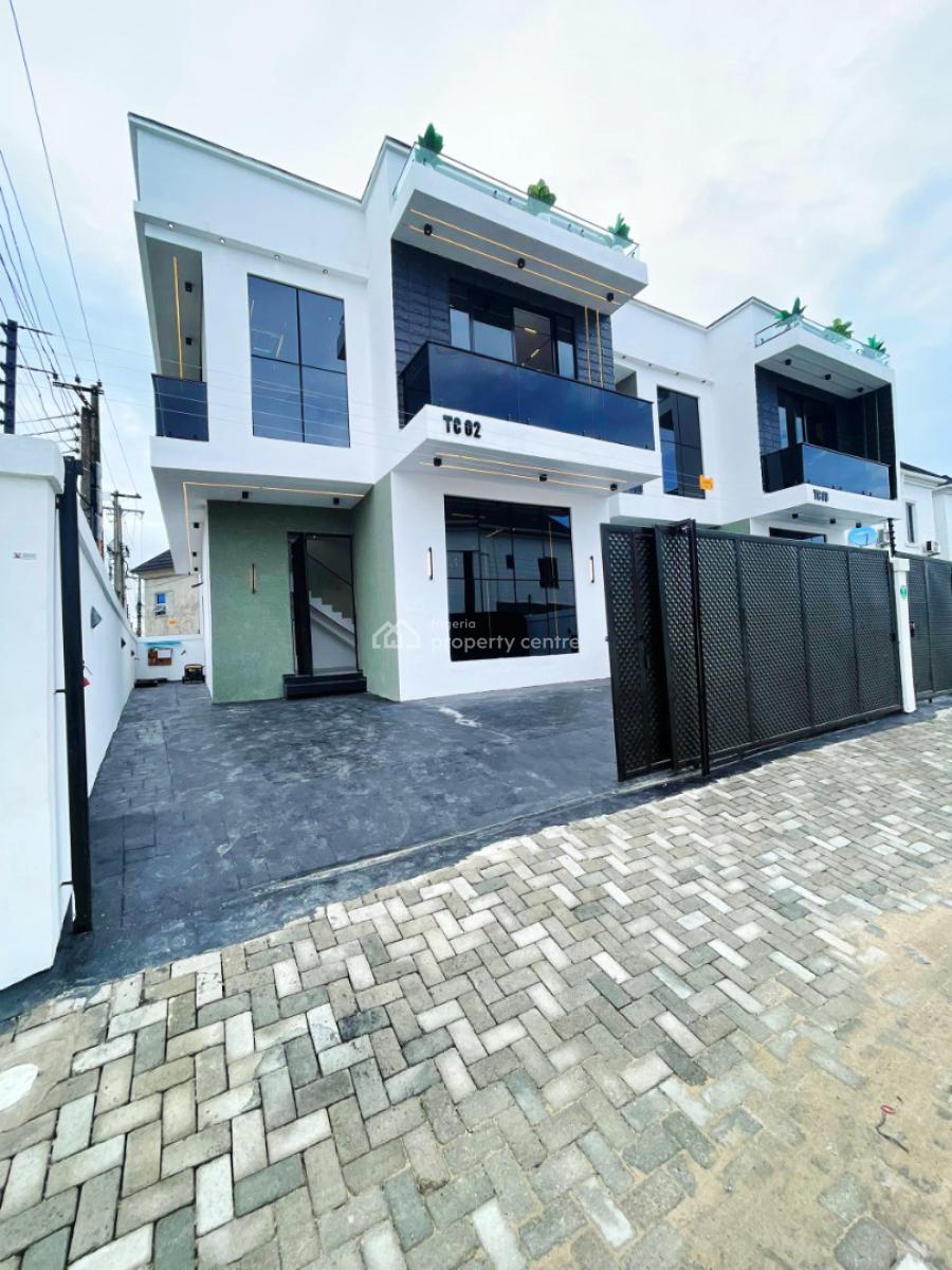 Iconic,  Aesthetically Pleasing 5 Bedroom Detached Duplex with Bq, Within a Call to Access Estate with Security Patrols and Serenity, Ajah, Lagos, Detached Duplex for Sale