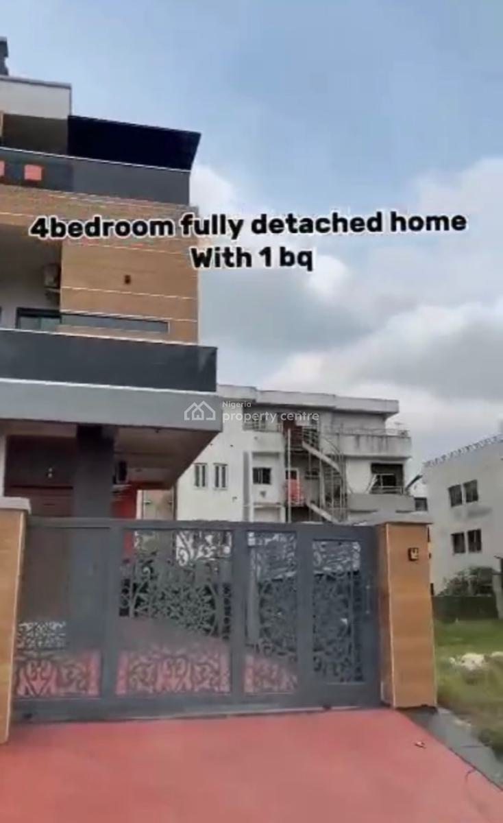Luxury 4 Bedroom Semi-detached Home with 1 Room Bq, Citiview Estate,wawa Arepo, Berger, Arepo, Ogun, Semi-detached Duplex for Sale