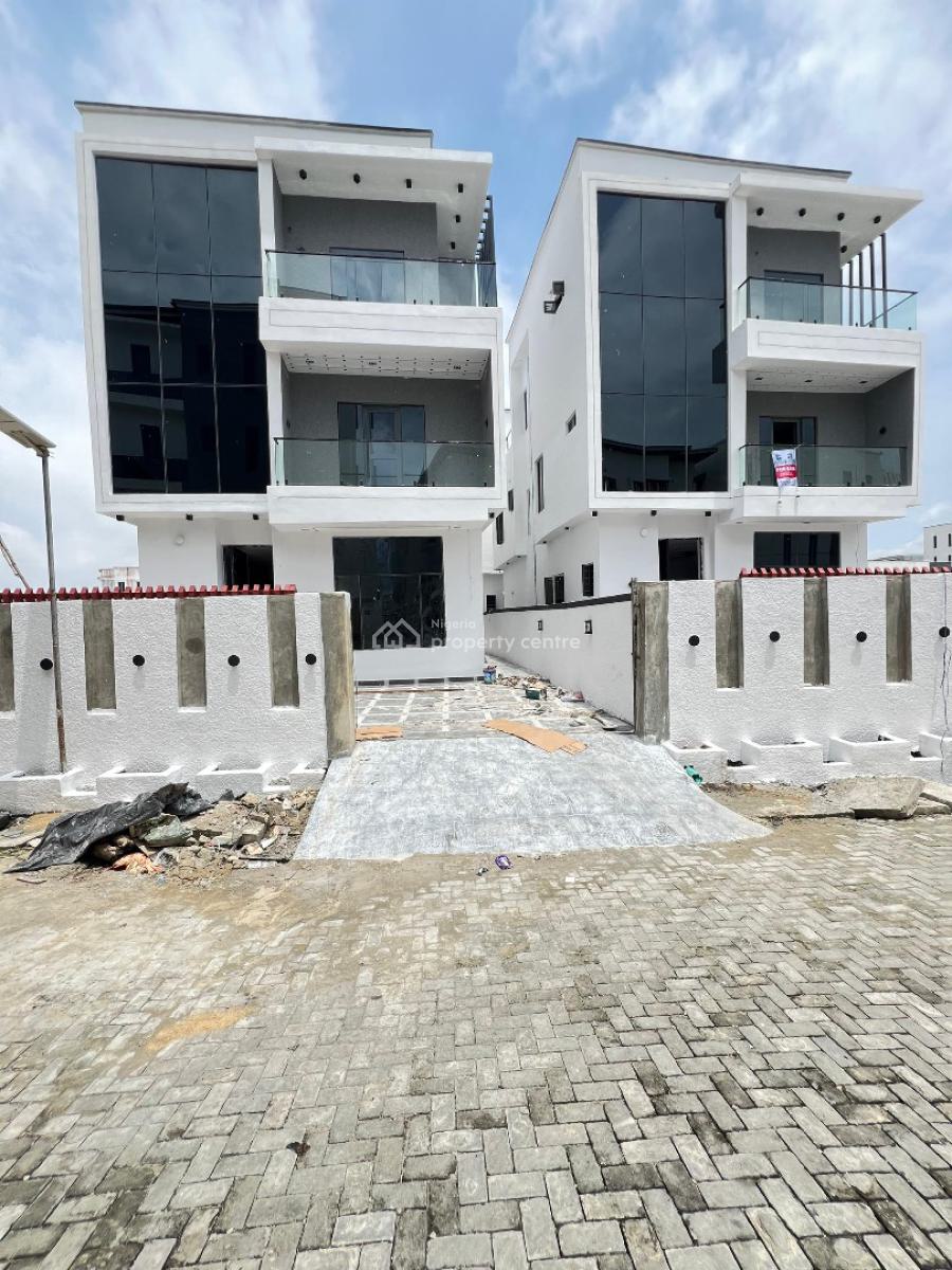 Aesthetically Pleasing 5bedroom Fully Detached Duplex with Pool and Bq, Ologolo, Lekki, Lagos, Detached Duplex for Sale