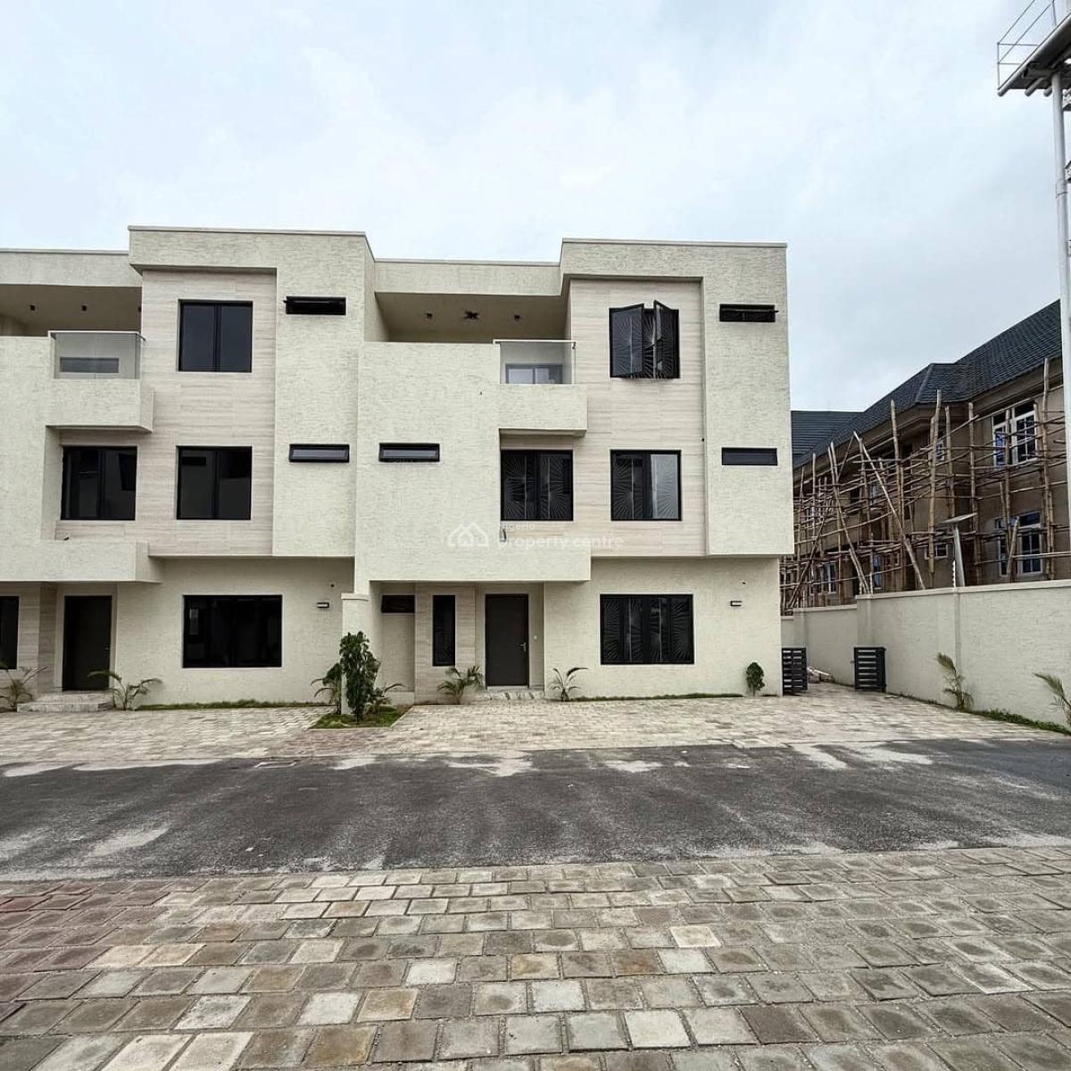 Newly Built 5 Bedroom with 2 Living Rooms and Maid Room, Jahi Gilmore, Jahi, Abuja, Terraced Duplex for Rent