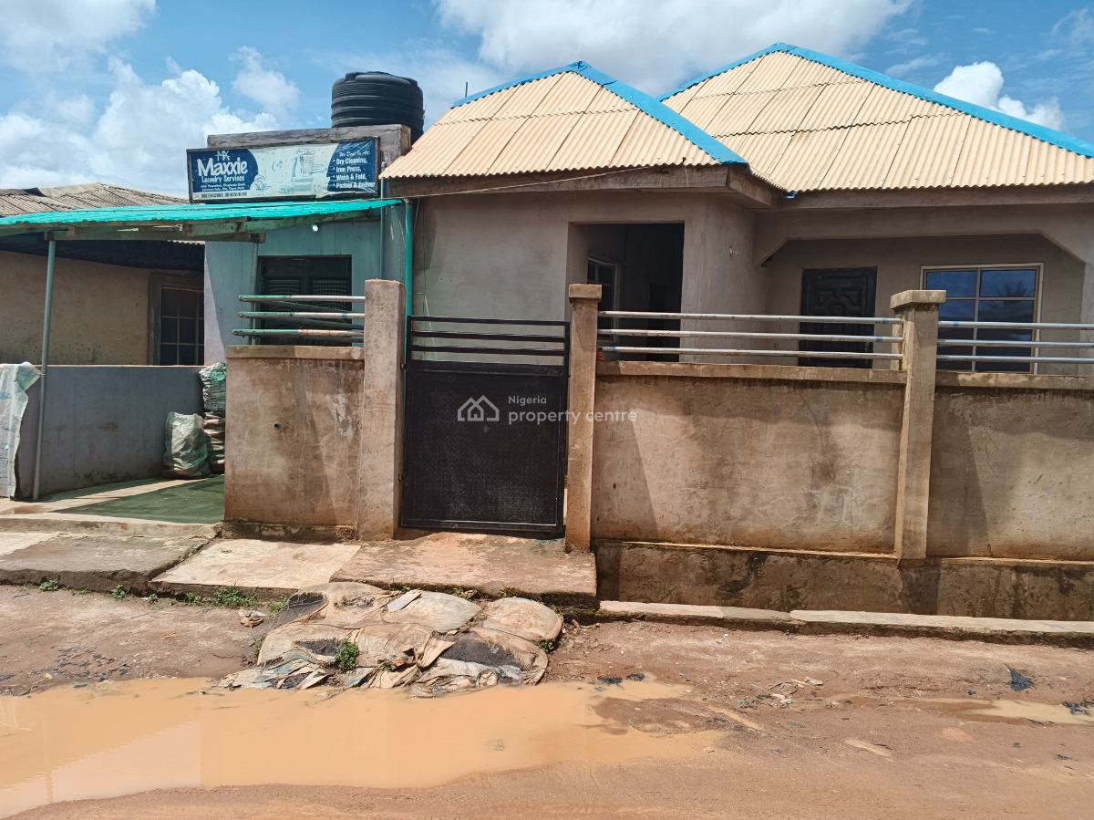 2 Nos of Mini Flat Nd a Big Shop on a Quarter, Itele Close to Ayobo Lagos, Ado-odo/ota, Ogun, Block of Flats for Sale