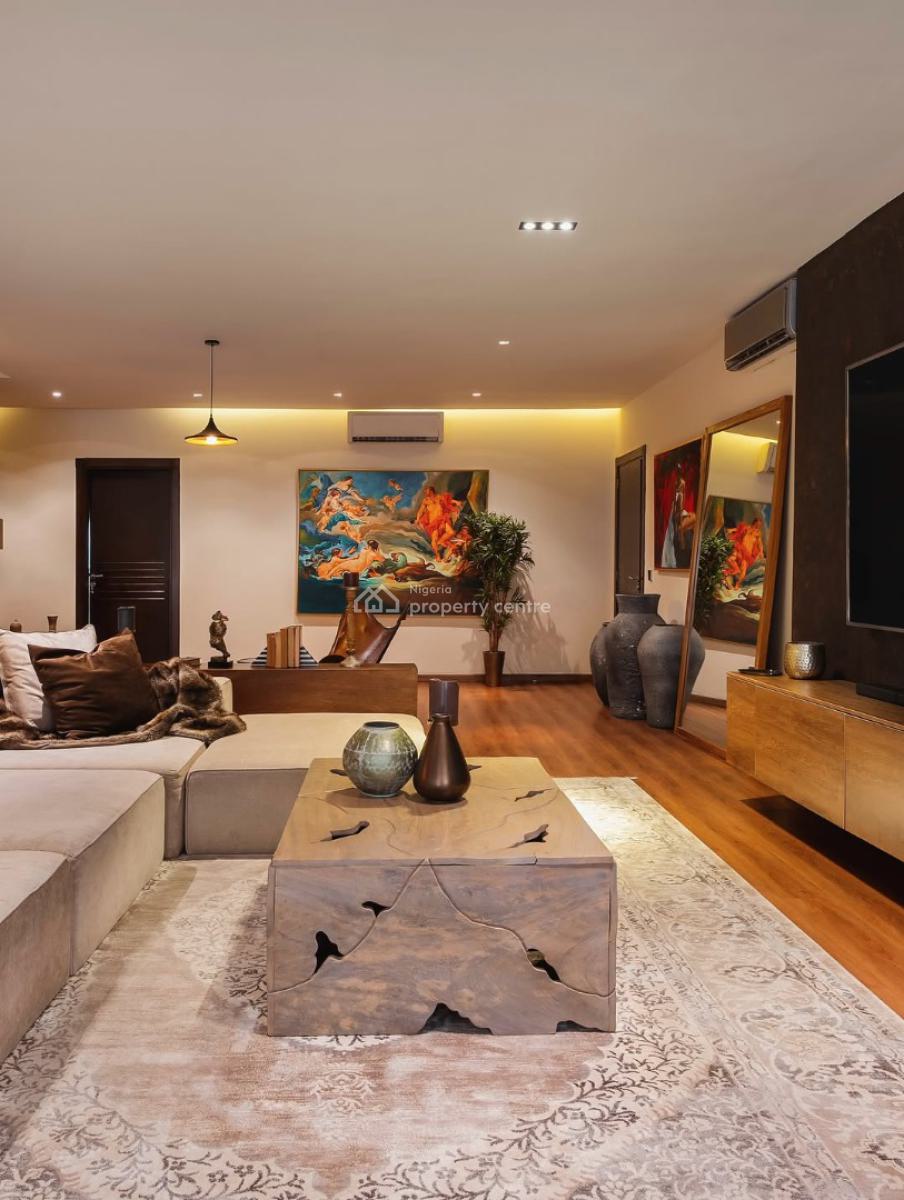 Cathy Brand New 2 Bedroom Apartment with Office Space, Ikoyi, Lagos, Flat / Apartment Short Let