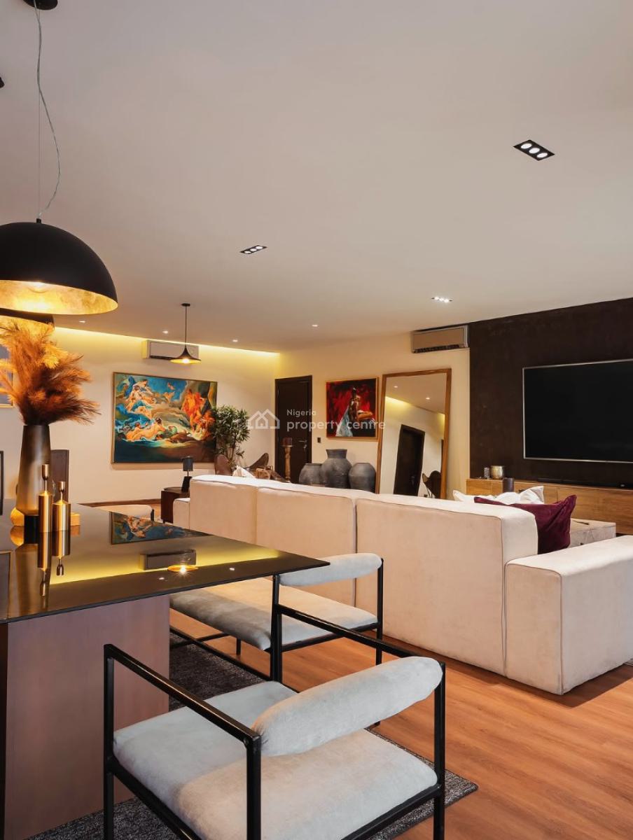 Cathy Brand New 2 Bedroom Apartment with Office Space, Ikoyi, Lagos, Flat / Apartment Short Let