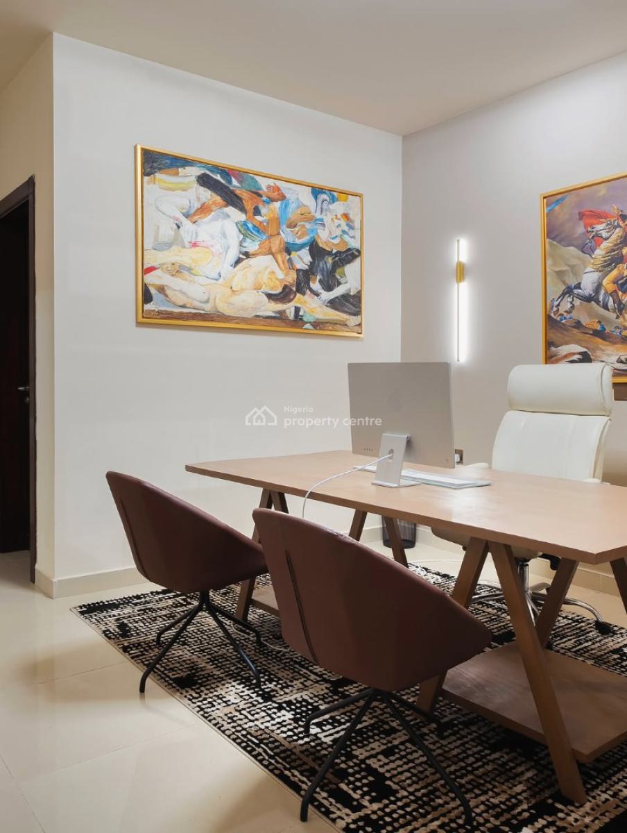 Cathy Brand New 2 Bedroom Apartment with Office Space, Ikoyi, Lagos, Flat / Apartment Short Let