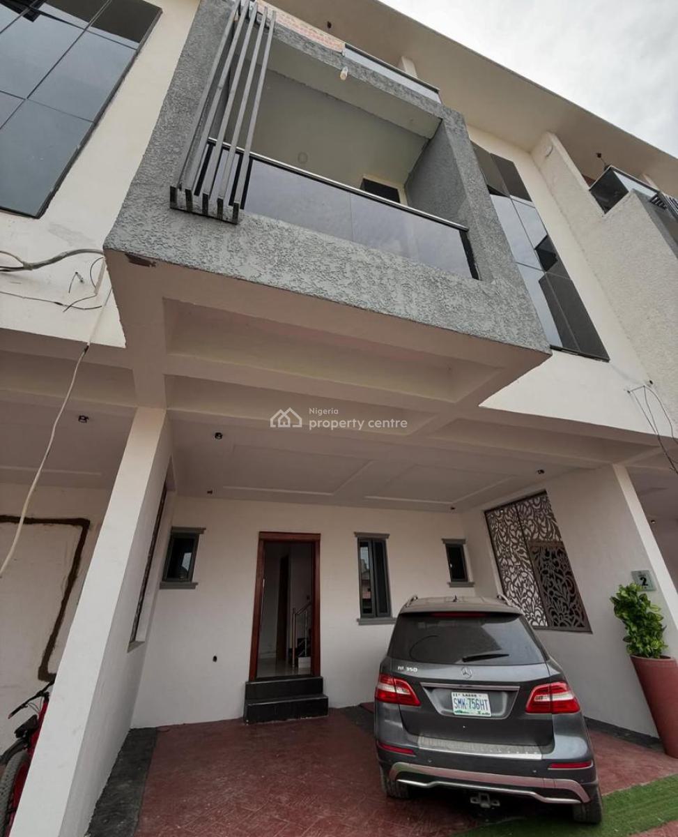 4 Bedroom Terrace Duplex, Conservation Road Chevron, Lekki, Lagos, Terraced Duplex for Rent