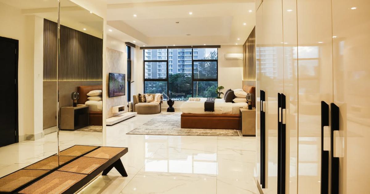 Cathy Premium Exclusive 3 Bedroom Penthouse Apartment, Cooper Road, Ikoyi, Lagos, Flat / Apartment Short Let