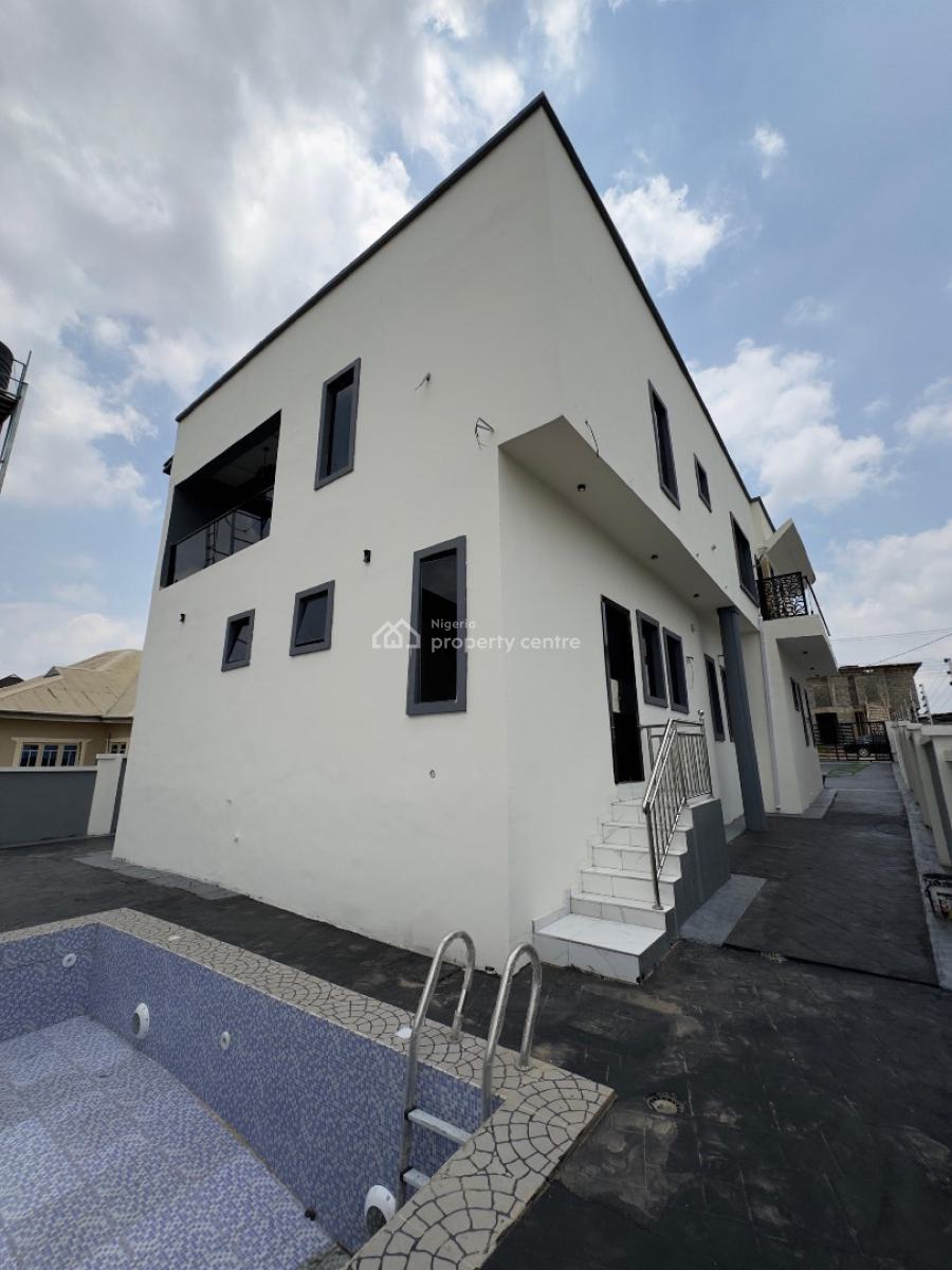 Lovely Built 4 Bedroom Detached Plus Bq & Pool, Akobo, Ibadan, Oyo, Detached Duplex for Sale