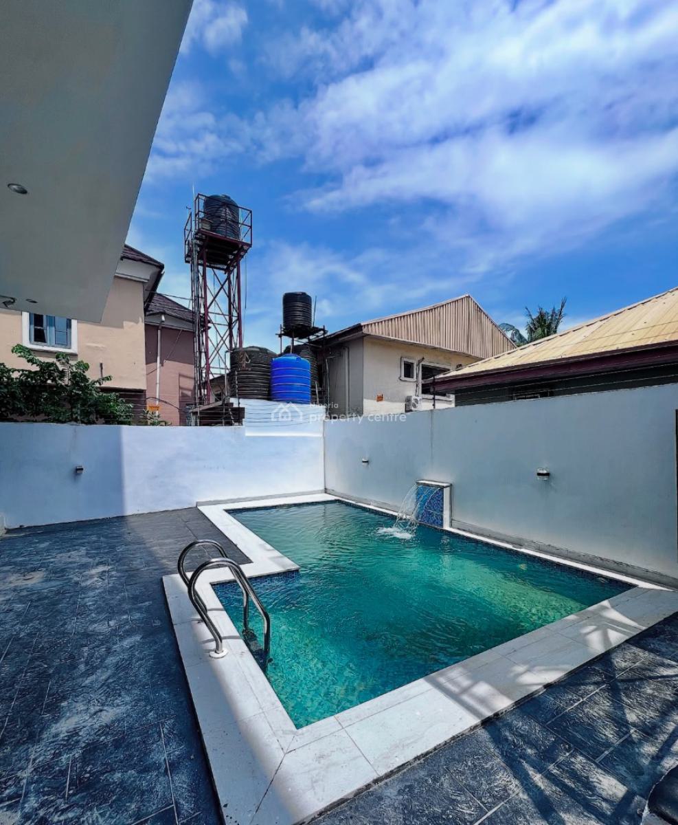 Luxury 5 Bedroom Fully Detached with-swimming Pool, Rooftop Terrace, Ikota, Lekki, Lagos, Detached Duplex for Sale