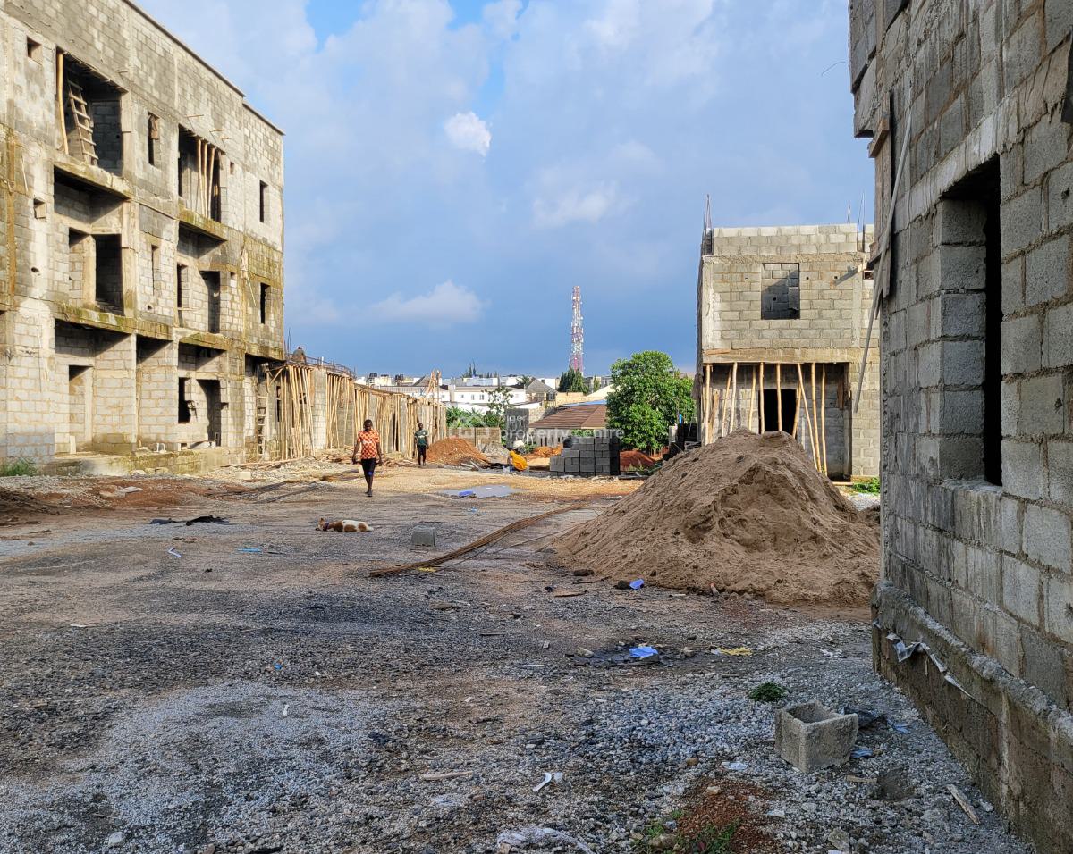 Solid 3bedroom Carcass, in a Mini Estate By Dawaki Main Opposite Gwarimpa Estate, Dawaki, Gwarinpa, Abuja, Flat / Apartment for Sale