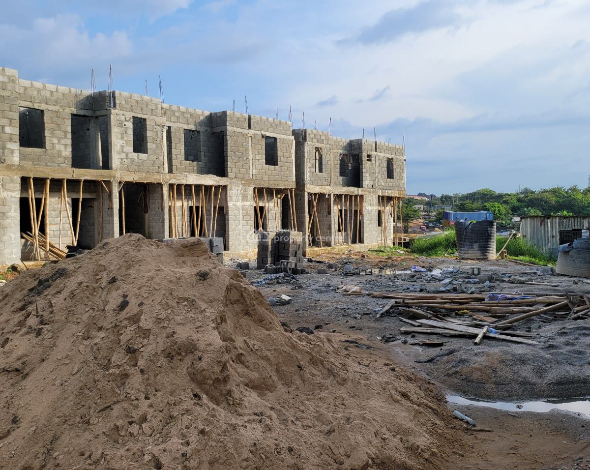 Solid 3bedroom Carcass, in a Mini Estate By Dawaki Main Opposite Gwarimpa Estate, Dawaki, Gwarinpa, Abuja, Flat / Apartment for Sale
