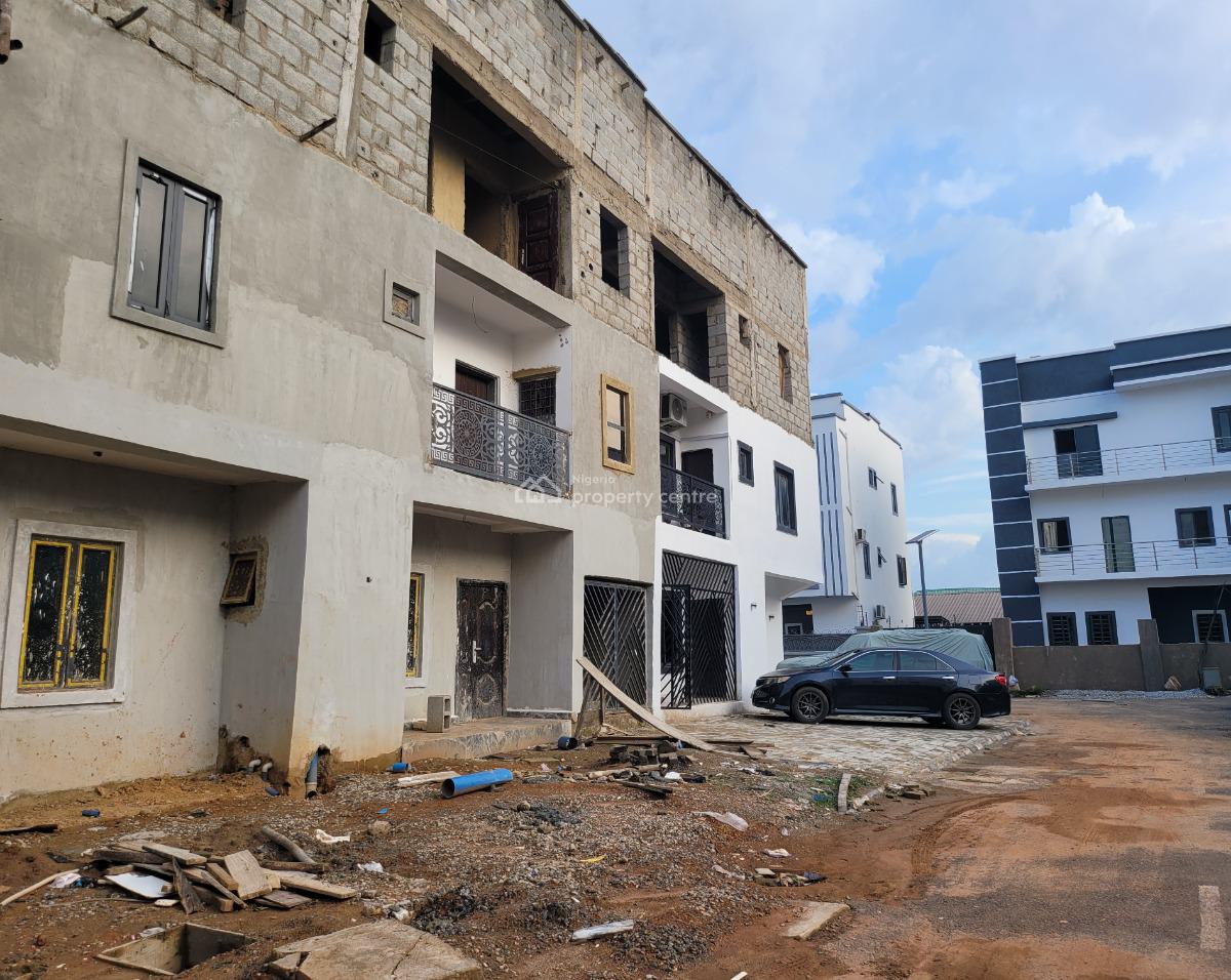 Solid 3bedroom Carcass, in a Mini Estate By Dawaki Main Opposite Gwarimpa Estate, Dawaki, Gwarinpa, Abuja, Flat / Apartment for Sale