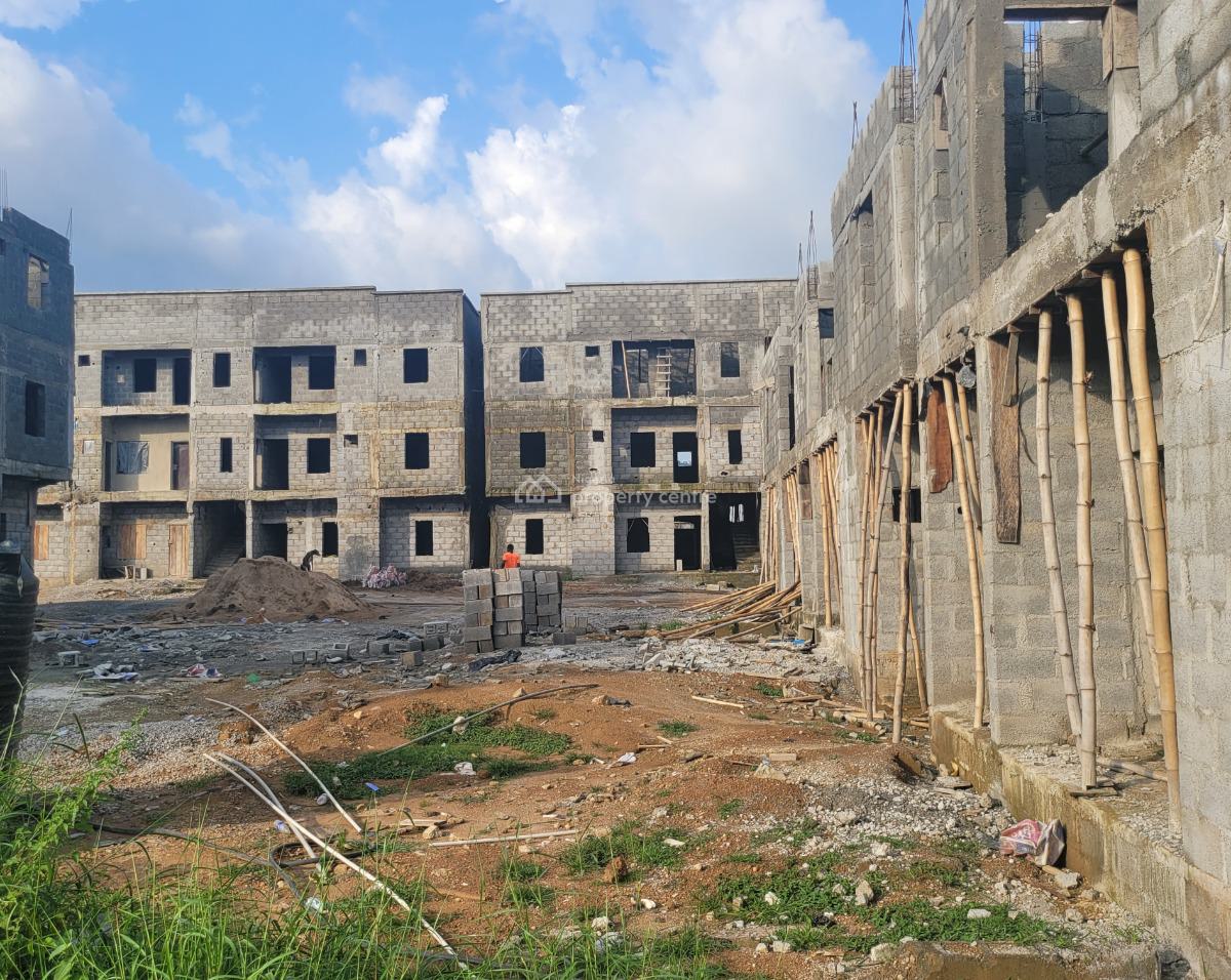 Solid 3 Bedroom Carcass Block of Flats, Blossom Estate, Dawaki, Gwarinpa, Abuja, Flat / Apartment for Sale