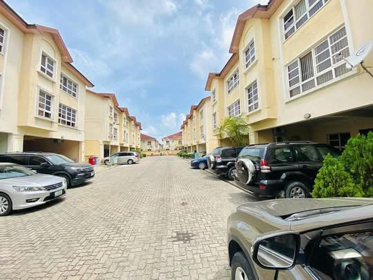 5 Bedroom Terraced Duplex + Bq, Bourdillon Court Estate Chevron, Lekki, Lagos, Terraced Duplex for Sale