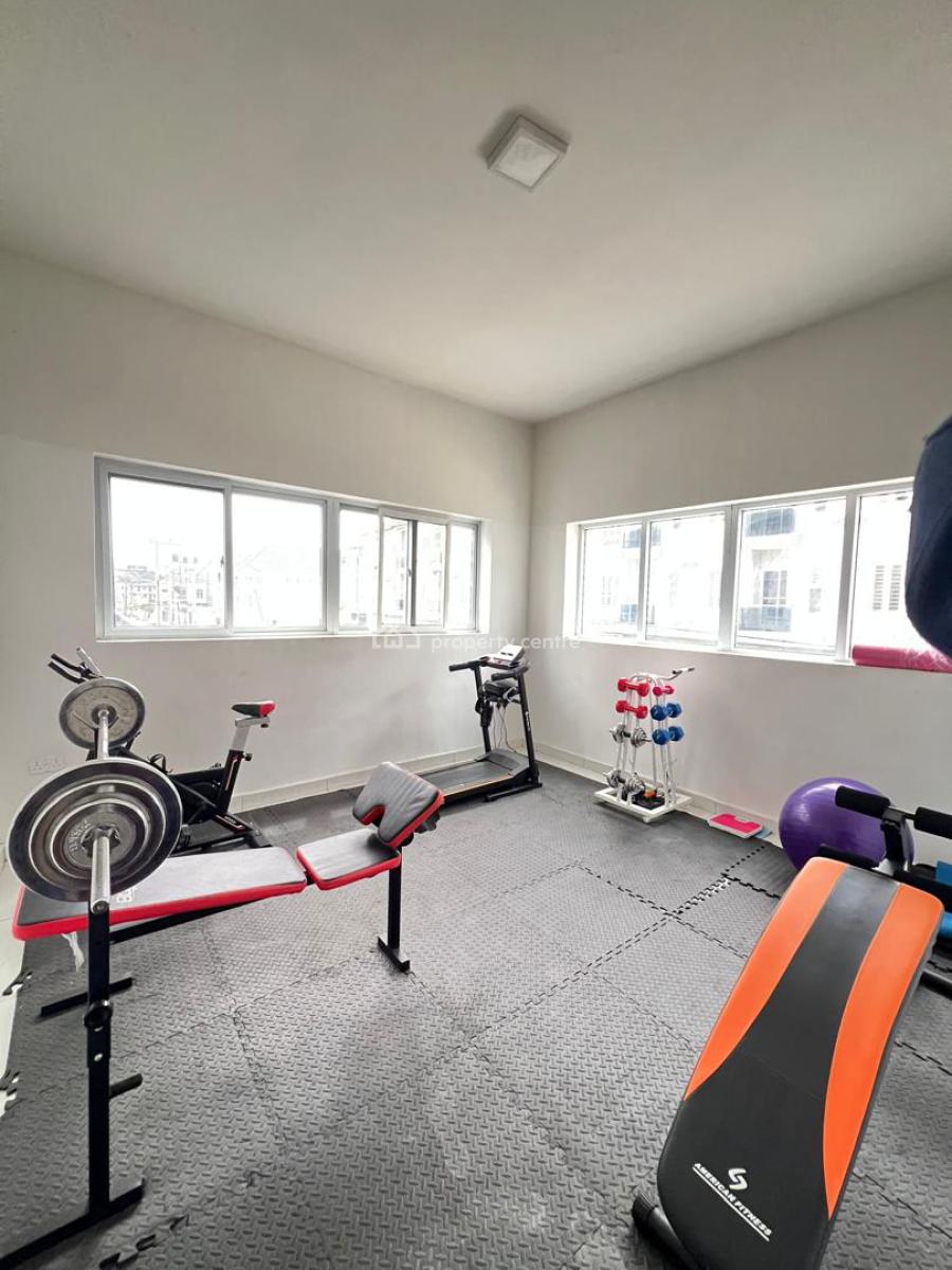 Elegant 4 Bedroom Penthouse with a Swimming Pool , Gym and  a Bq, Elev, Ikate, Lekki, Lagos, Terraced Duplex for Sale