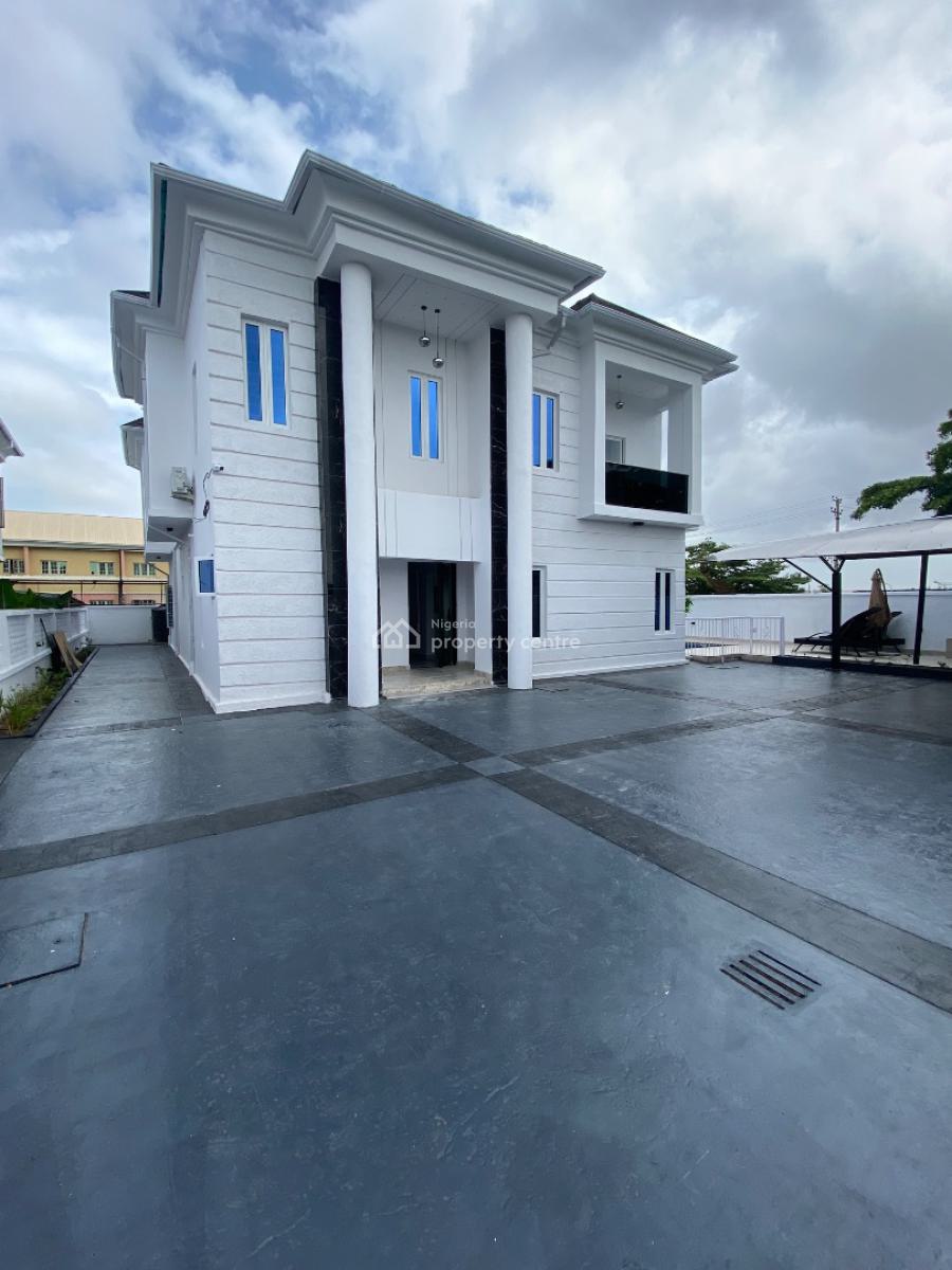 Newly Renovated 5bedroom Full Detached with a Swimming Pool, Pinnock Beach Estate, Osapa, Lekki, Lagos, Detached Duplex for Sale