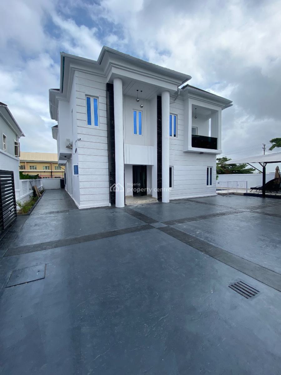 Newly Renovated 5bedroom Full Detached with a Swimming Pool, Pinnock Beach Estate, Osapa, Lekki, Lagos, Detached Duplex for Sale