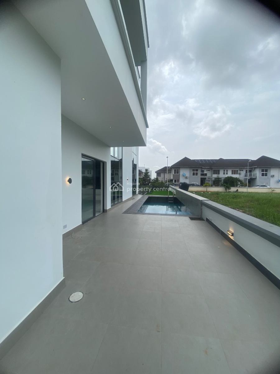 Brand New Well Built 5bedroom Full Detached House with Elevator, Osapa, Lekki, Lagos, Detached Duplex for Sale