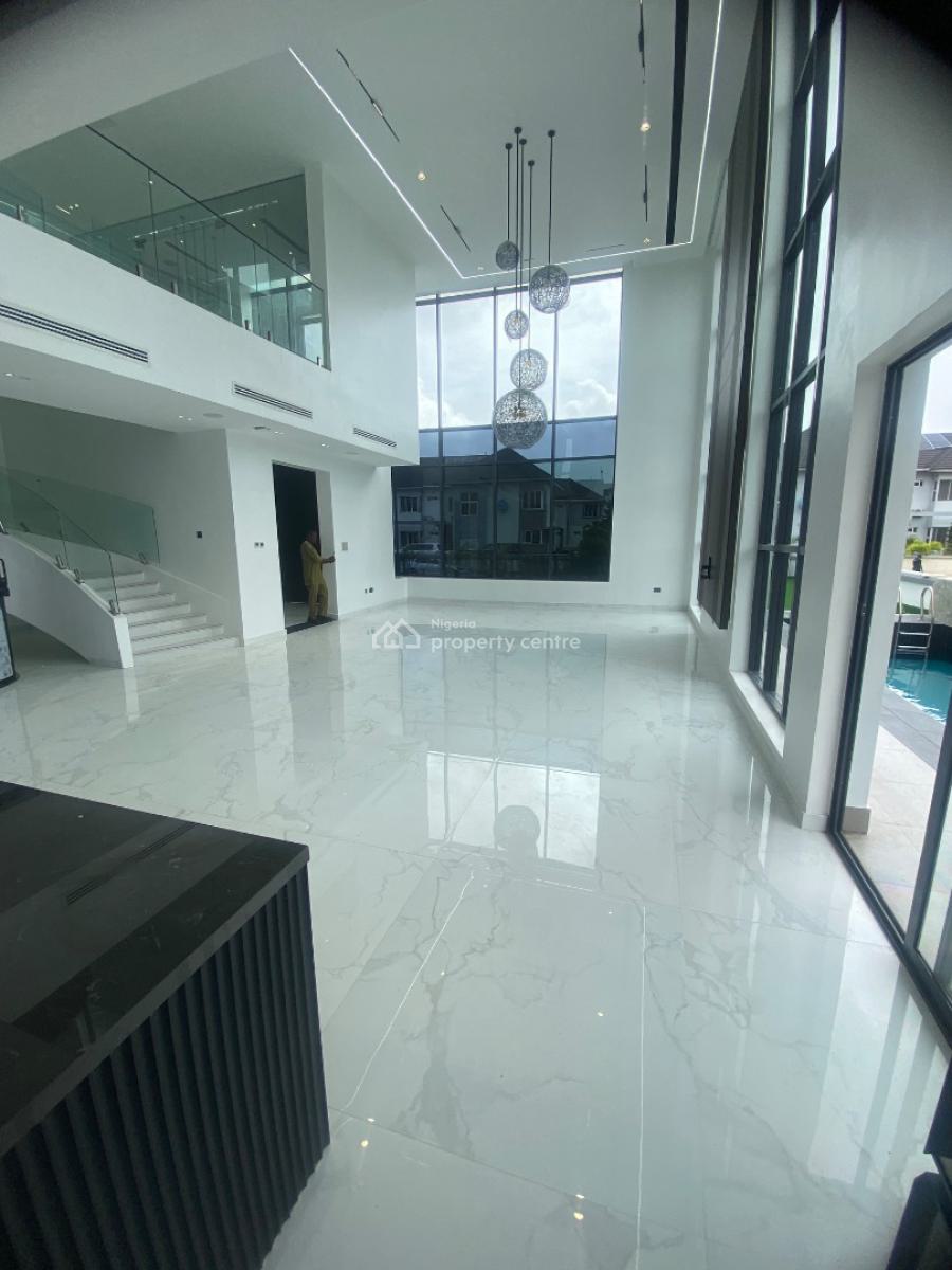 Brand New Well Built 5bedroom Full Detached House with Elevator, Osapa, Lekki, Lagos, Detached Duplex for Sale