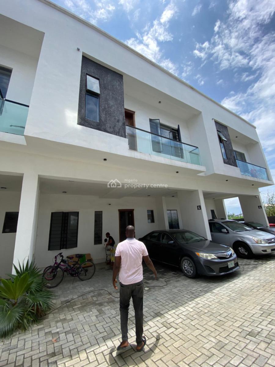 Neatly Built 4 Bedroom Terrace Duplex Now Available, Harris Drive, Beside Vgc, Lekki Lagos.*, Vgc, Lekki, Lagos, Terraced Duplex for Rent