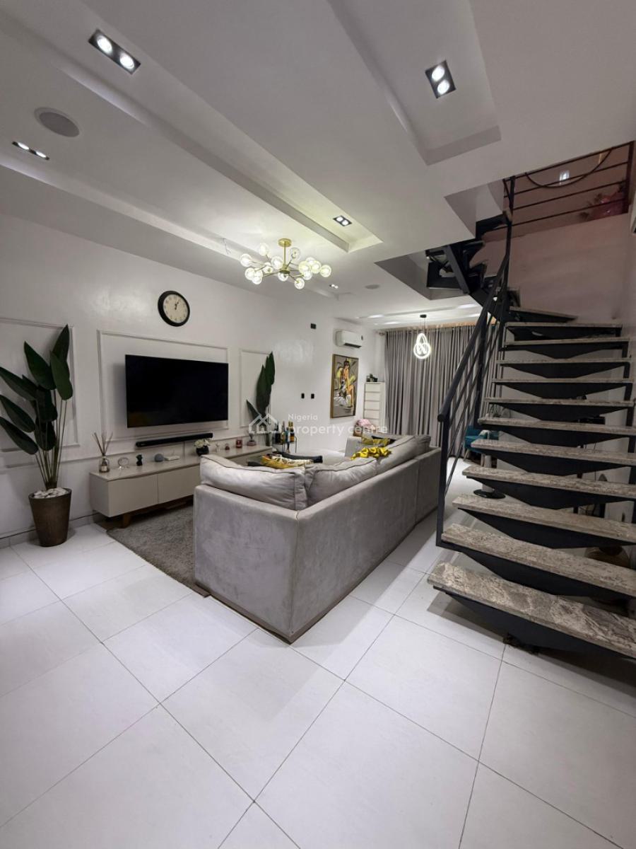 Unfurnished & Furnished 1 Bedroom Penthouse Maisonette with Pool, in an Access Control Estate, Ikate, Lekki, Lagos, Mini Flat (room and Parlour) for Rent