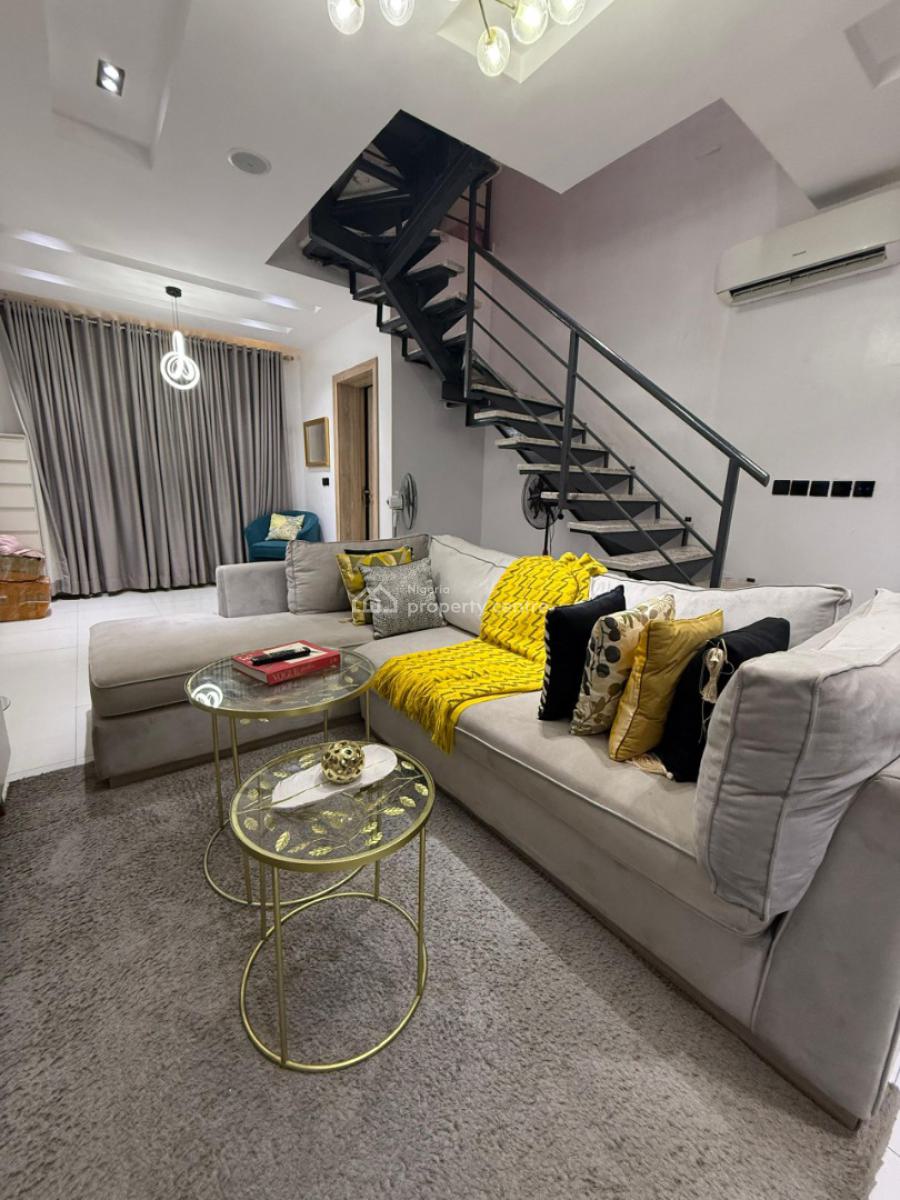 Unfurnished & Furnished 1 Bedroom Penthouse Maisonette with Pool, in an Access Control Estate, Ikate, Lekki, Lagos, Mini Flat (room and Parlour) for Rent