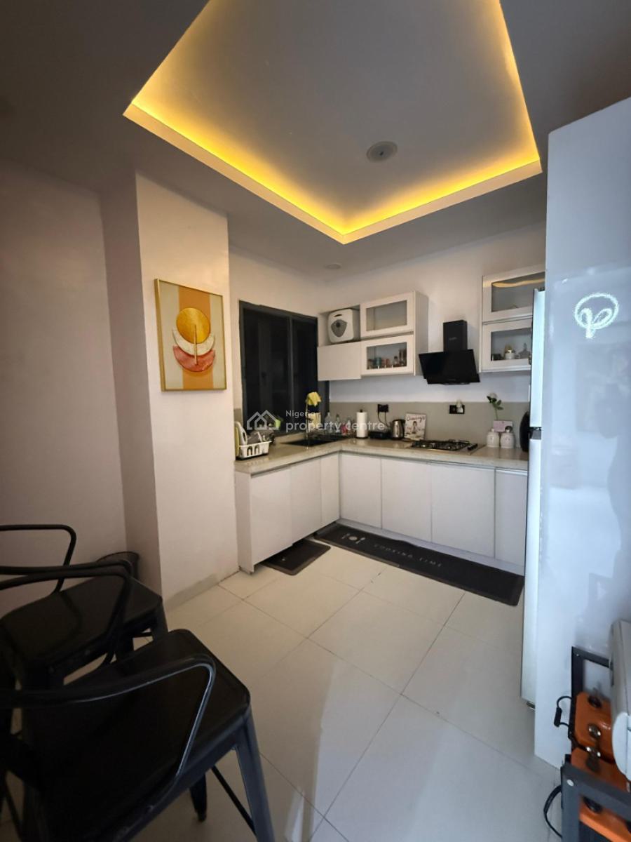 Unfurnished & Furnished 1 Bedroom Penthouse Maisonette with Pool, in an Access Control Estate, Ikate, Lekki, Lagos, Mini Flat (room and Parlour) for Rent