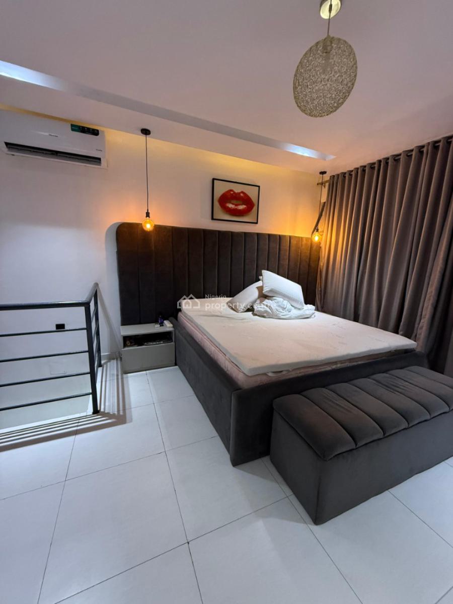 Unfurnished & Furnished 1 Bedroom Penthouse Maisonette with Pool, in an Access Control Estate, Ikate, Lekki, Lagos, Mini Flat (room and Parlour) for Rent
